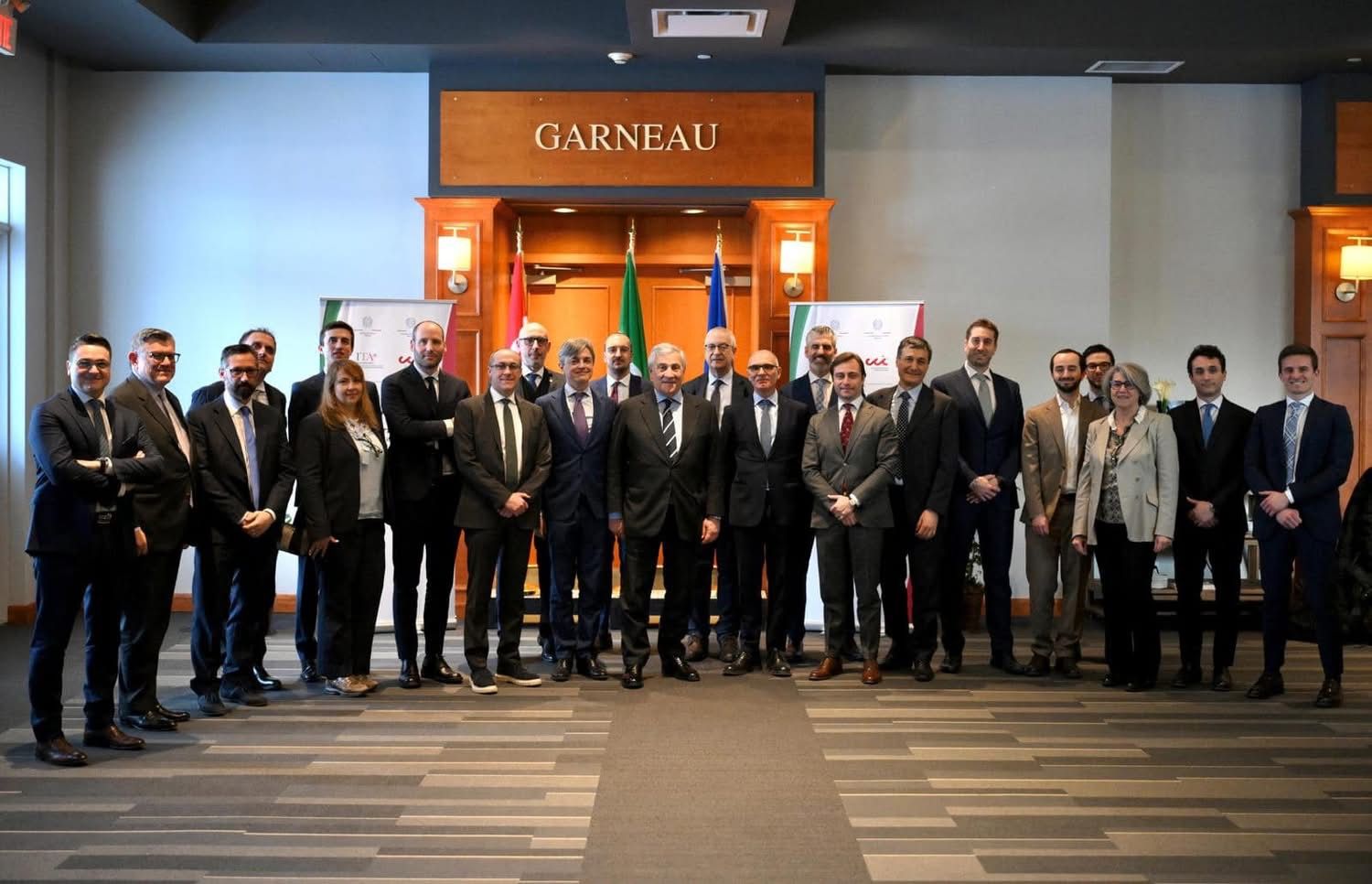 Minister Tajani, ICE Canada, Embassy of Canada - March 14, 2025