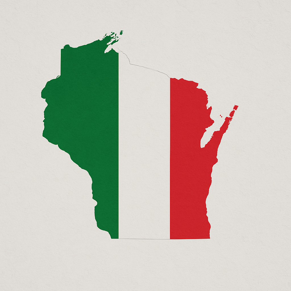 Italian Flag Wisconsin