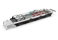 Carton Box Line - Folding and gluing machine for corrugated cardboard boxes 