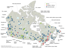 Canada Critical Minerals Map. Source: Government of Canada